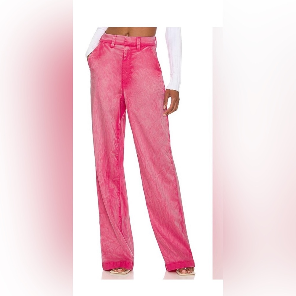 COTTONCITIZEN - London Relaxed Pant in Red Cast - NWT Size 25